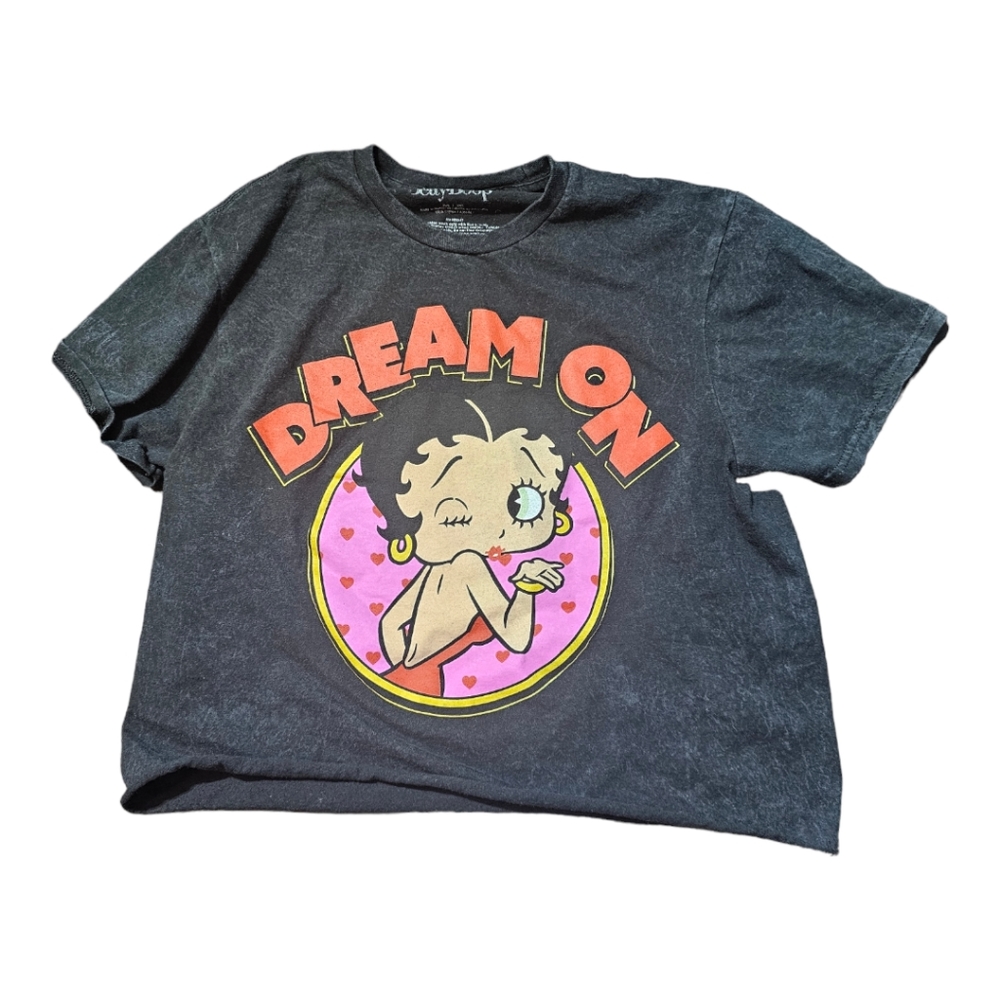 Betty boop crop top M